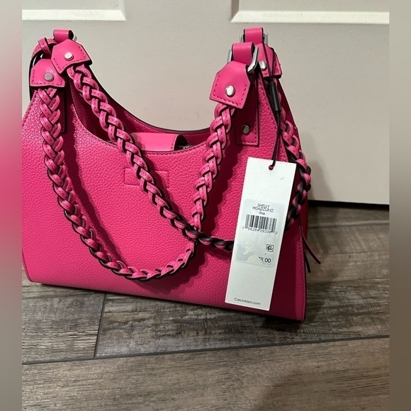 CALVIN KLEIN SHELLEY SATCHEL purse shoulder bag NWT - Picture 2 of 5